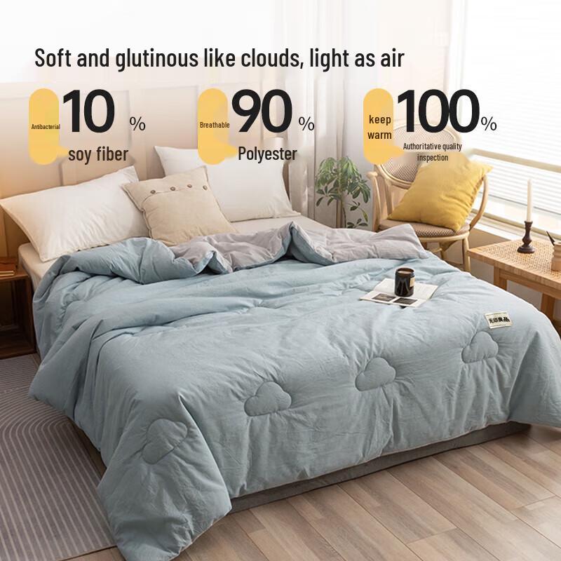 

Muji Cotton & Soy Fiber Antibacterial Summer Quilt