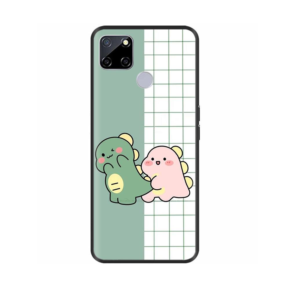 Case For Realme C25 C25s Coque Realme 7i RMX2193 Soft Cartoon Silicone Fundas Phone Case For OPPO REALME C12 Capa Cover Bumper