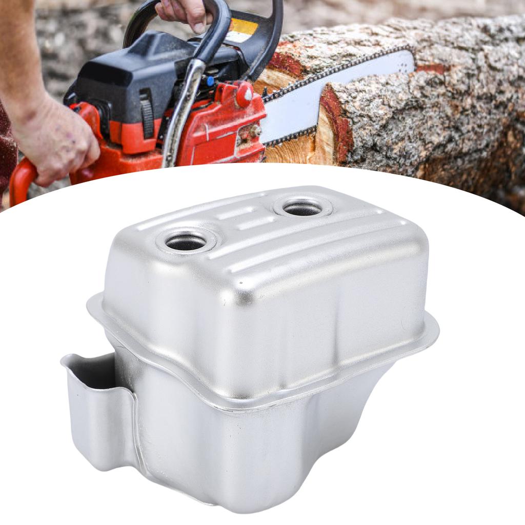 Chainsaw Muffler Metal Chainsaw Exhaust Muffler for MS271 MS291 Replace 11411400613