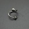 Anneau pour Lèvre Nez Helix Cartilage Oreille Piercing Corporel Bijoux Vaginal Acier Inoxydable 316L 16G