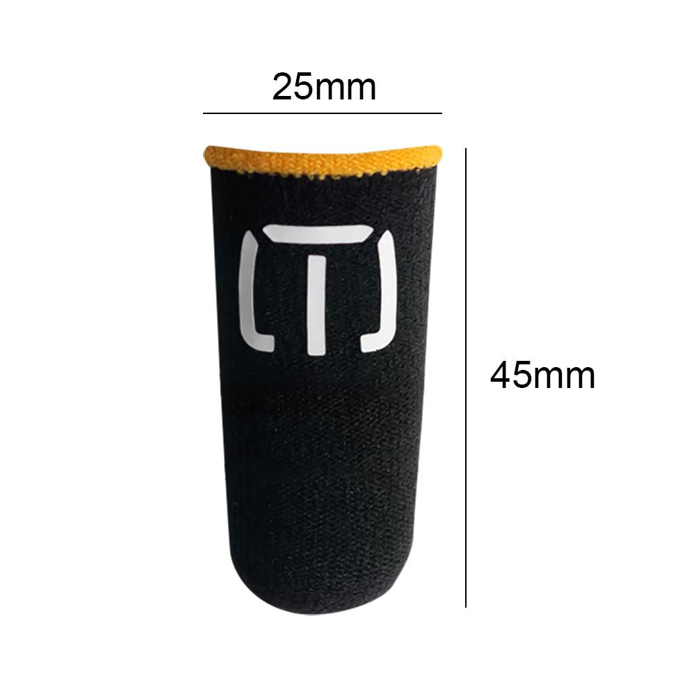 1Pair Finger Glove Fingertips Cot Anti-slip Gaming Touchscreen Finger Cover Thumb Finger Sleeves for PUBG Mobile Game