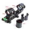 ANS optical 25.4/30mm Long One-Piece Mount with Indicator and Level (Black) Rifle Scope Mount for Airsoft