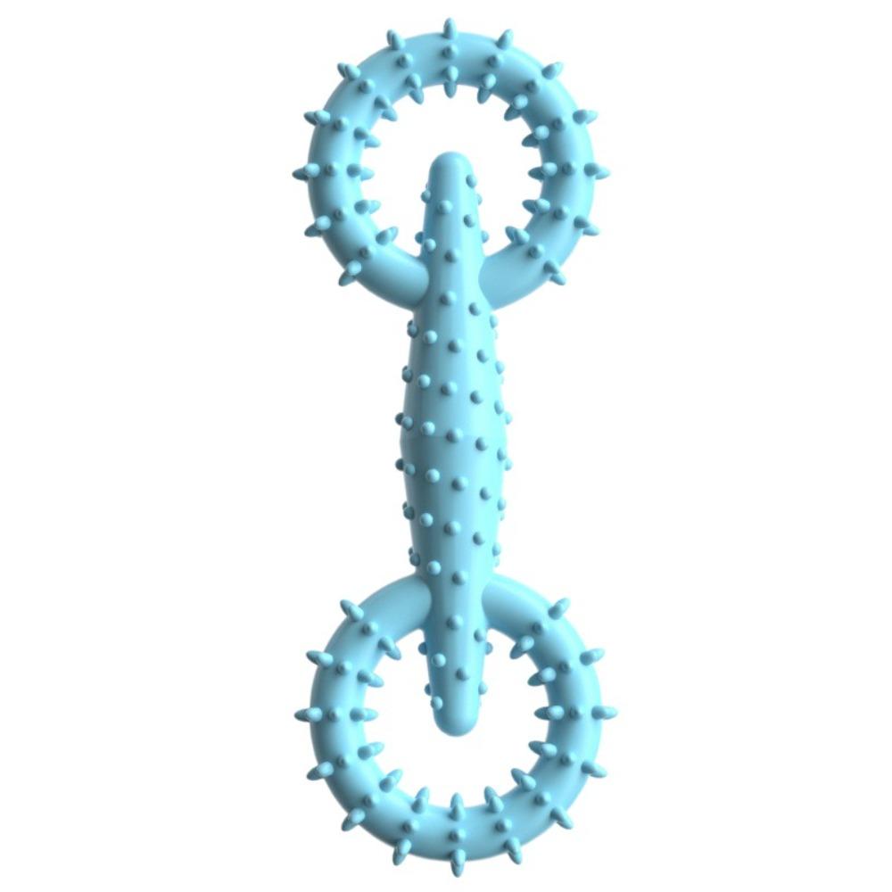 

2Pcs TPR Pet Chewing Toys Bite-resistance Dog Teeth Grinding Toy Dog Interactive Toys Puppy синий