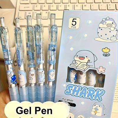 Comfortable Soft-Grip Stress-Relief High-Value Gel Ink Pens, 0.5mm Fine Tip, Black Ink for Writing, Suitable for Office and School Supplies