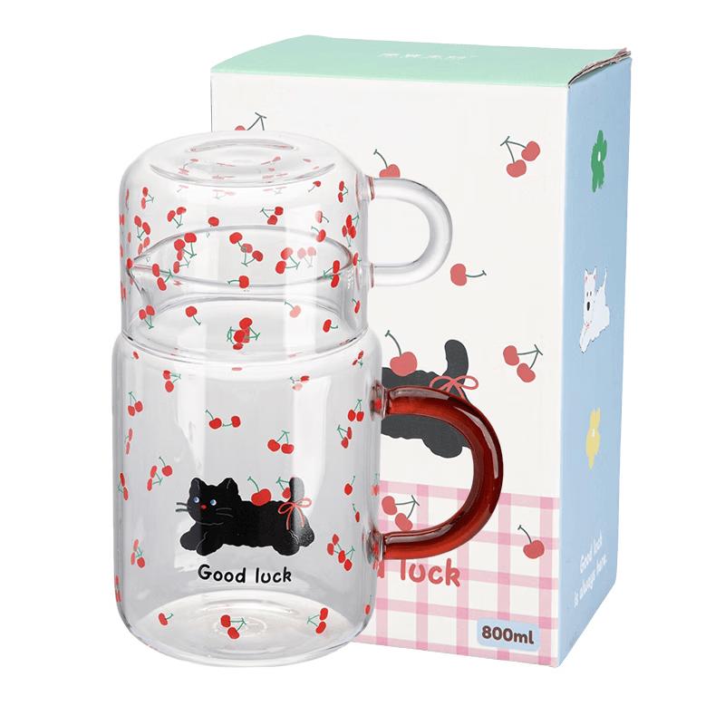 Modern Housewife High Borosilicate Glass Cup 800ml
