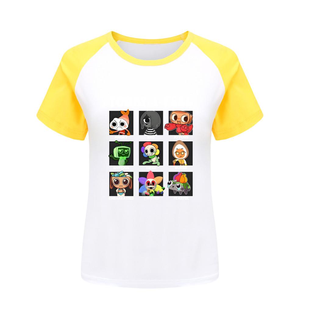 5405 Kids Dandy World Print Raglan Short Sleeves T-Shirt