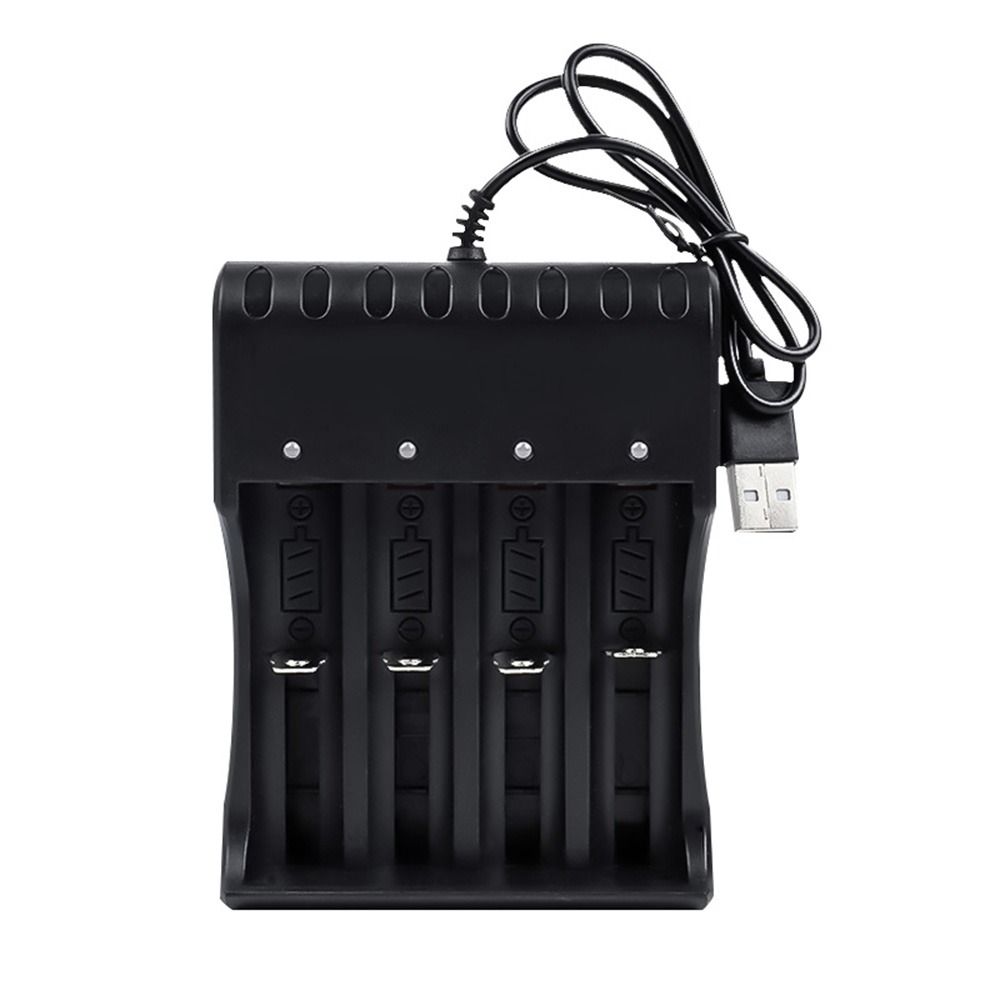 1Pcs 1/2/4 Slots 18650 Battery Charger  for 10440 14500 16340 18350 18500 26650 Battery