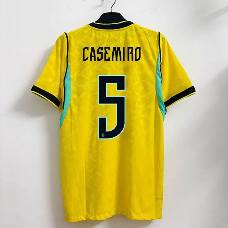 Brazil 2026 World Cup Home Soccer Jersey Player Version Neymar 10 Football Shirt Men Sports