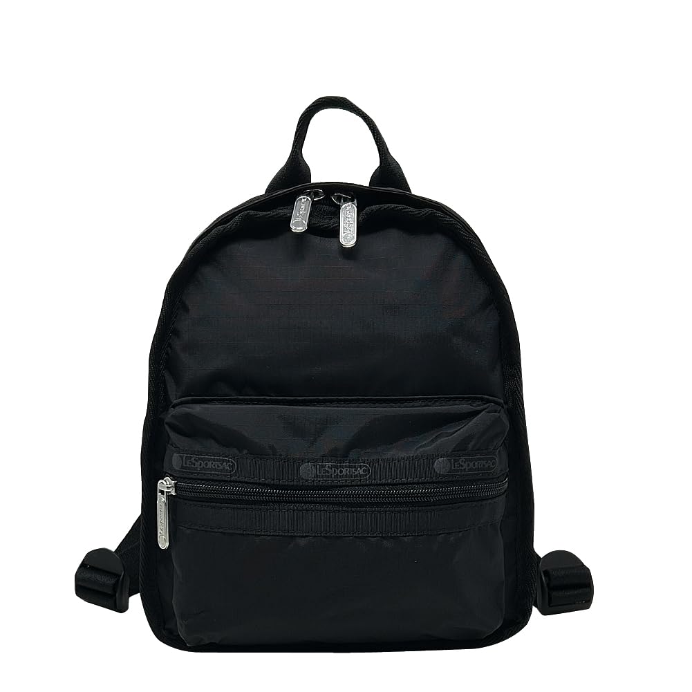 

LeSportsac Women s MINI ROUTE BACKPACK 1580 R086 RECYCLED BLACK [Used]