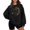 Women's  Sweatshirt Fall Vintage Graphic Long Sleeve Pullover Sweatshirt
