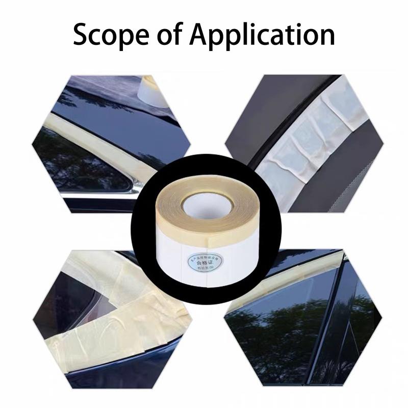 10M Car Window Trim Masking Tape for Window Sill Painting Protection No Sticky Residue High temperature resistance 100°C