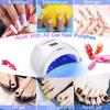 YIKOOLIN SUN 1S 48W UV LED Nail Lamp Professional Fast Dryer Automatic Sensor LCD Display Nail Gel Curing Light Box for Salon
