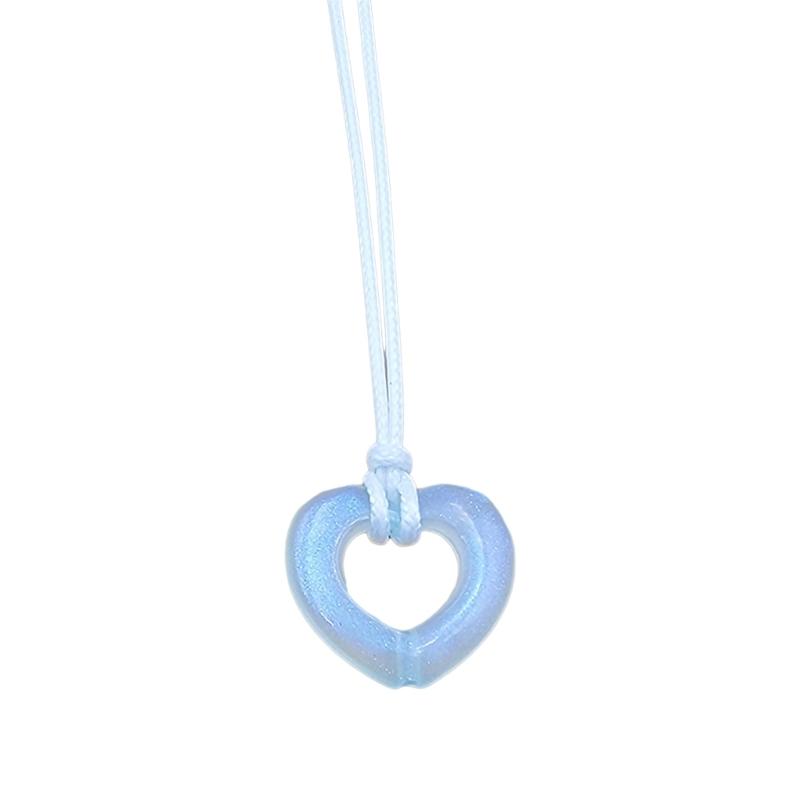 

Love Heart Pendant Choker Necklace Hollow Glitter Heart Choker Necklaces Fashion Jewelry Neck Clavicle Chain for Women