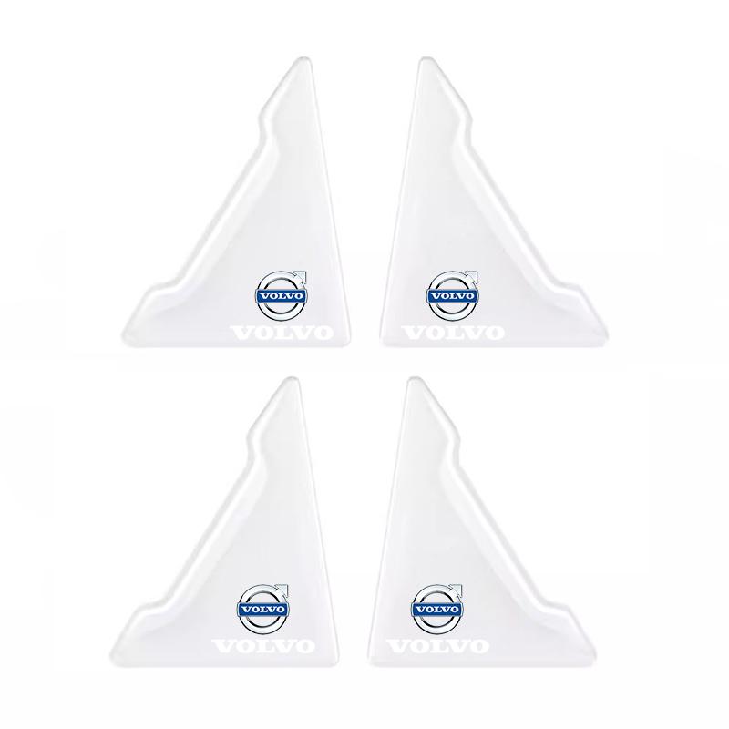 4Pcs Car Door Corner Protector Covers Anti-Scratch Stickers For Volvo XC90 V90 V60 XC60 V40 EC40 EX40 S80 S60 S90 C40 XC40 V70
