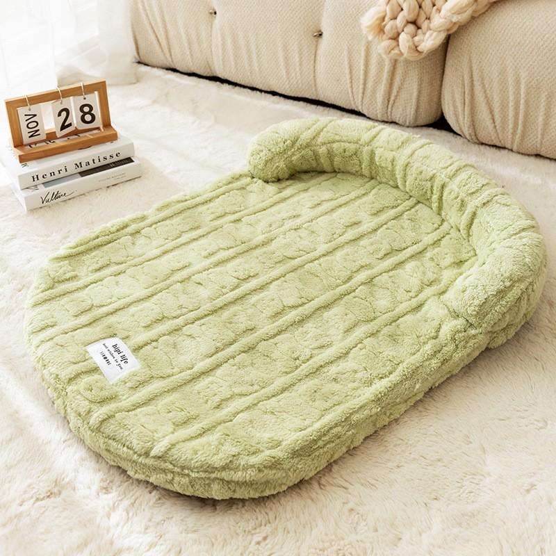 Cozy All-Season Dog & Cat Bed: Warm, Removable, Washable Cushion