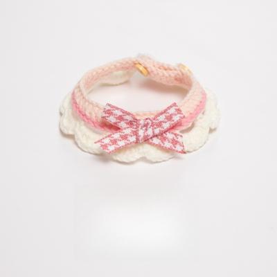 Sweet Japanese Cat Scarf Soft Collar Pet Decoration Bow Drool Towel