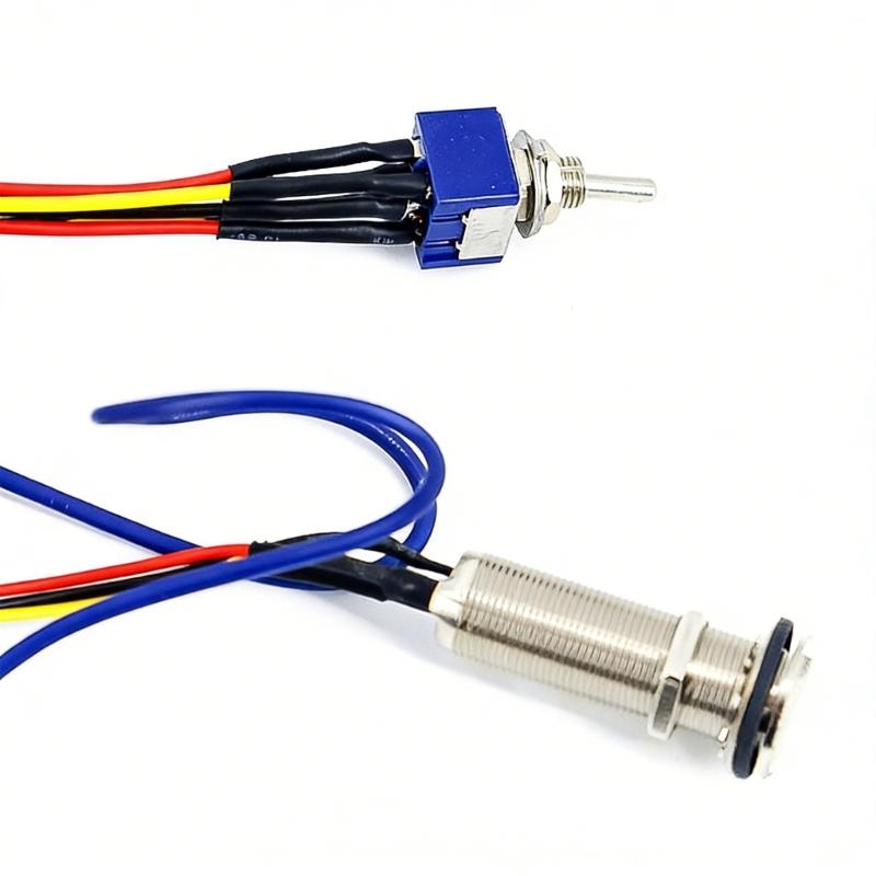 Multifunctional Plastic Amplifier Wiring Control Plate Wiring Suitable for Electric Guitar and Bass with Noise Reduction