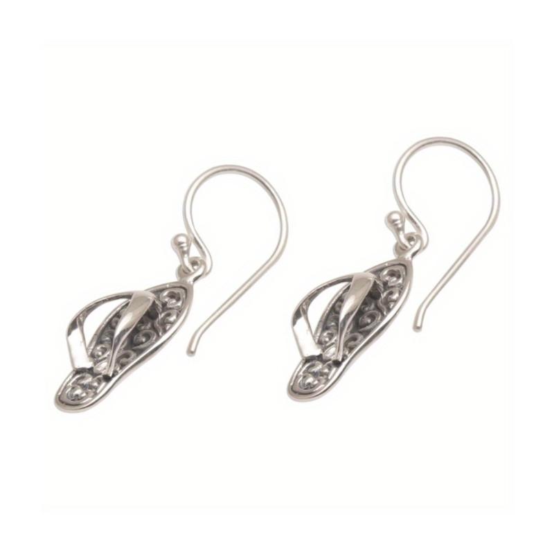 

Unique Flip Flop Charm Earrings For Casual Or Formal Outfits Trendy Vintage Artistic Alloy Jewelry Perfect Gift For Her 1