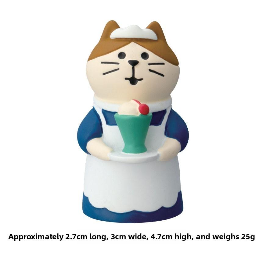 Cat Resin Collectible Figurines For Kids And Gift Items