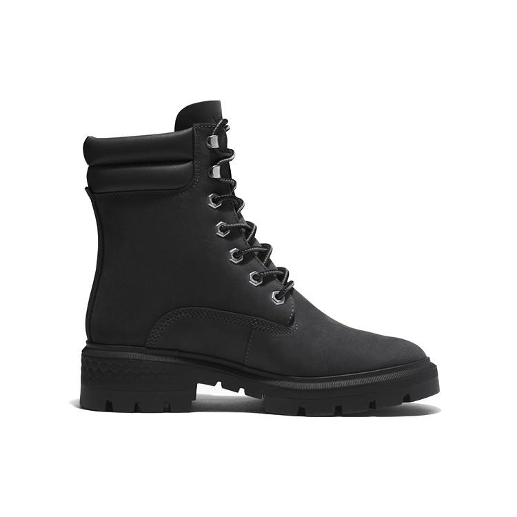 (WMNS) Timberland Cortina Valley 6 Inch Waterproof Boots 'Black Nubuck' Women's A5NBY015