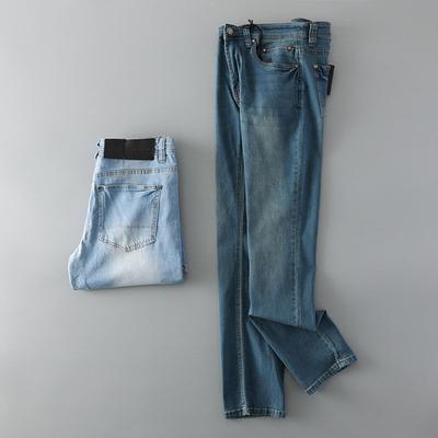 Fashion Brand Spring and Autumn Foreign Trade Export Jeans