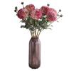 80cm Simulation Dahlia Flowers Real Touch Silk Fake Flowers  Garden Decor