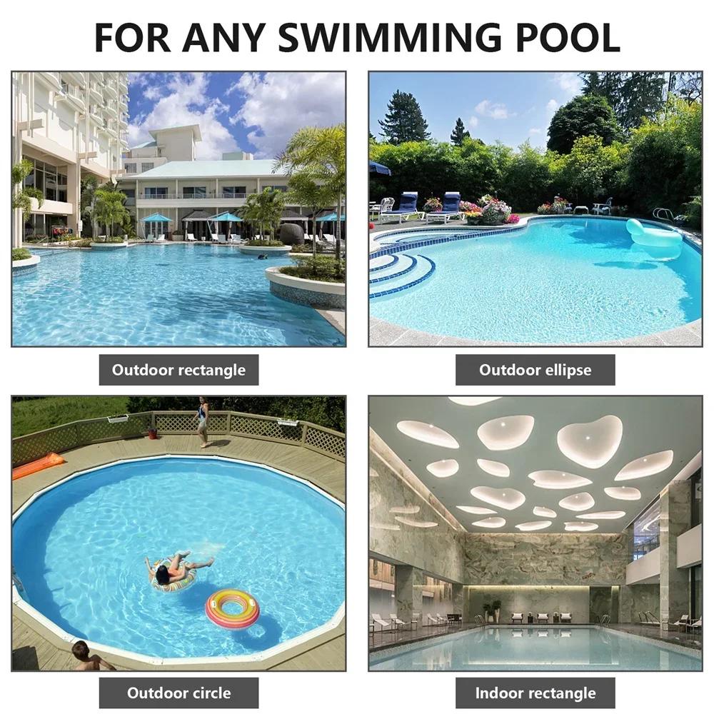 Intelligent Fully Automatic Pool Cleaner, Wireless Robot for Diving and Sucking Underwater Dirt