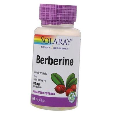 Berberin, Berberine 500, 60vegkaps (72411003)