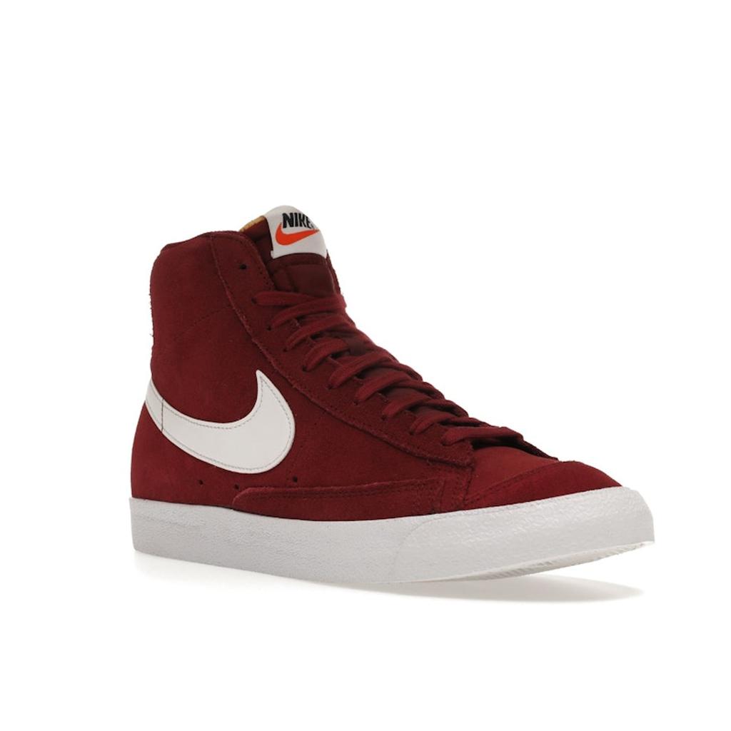 Nike Blazer Mid 77 Suede Team Red Men Sneakers White Black CI1172-601