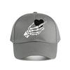 Metal Skeleton Hand Heart Wall Decor Baseball Cap Fashion Unisex Sunhat Womens Outdoor Sports Snapback Cap