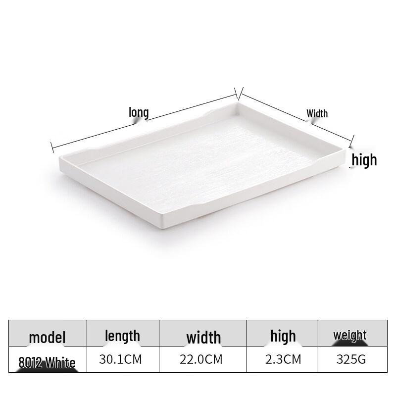 Anditai Rectangular Plastic Serving Tray