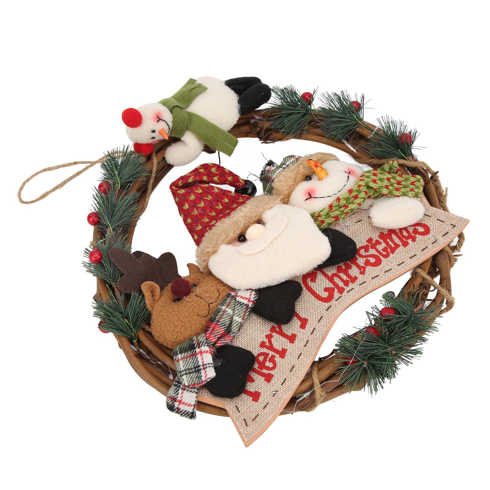 

Christmas Wreaths Outdoor Environmental Friendly Nontoxic Hurtlessness Exquisite Appearance Christmas Wreath