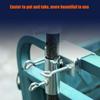 Water-proof Patio Umbrella Holder Anti-rust Deck Umbrella Mount Umbrella Stands  Food Carts