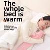 Extra Long Hot Water Bottle Leak-proof Anti-scalding Warm Water Bag Portable Removable Water-filled Waist Warmer Gifts