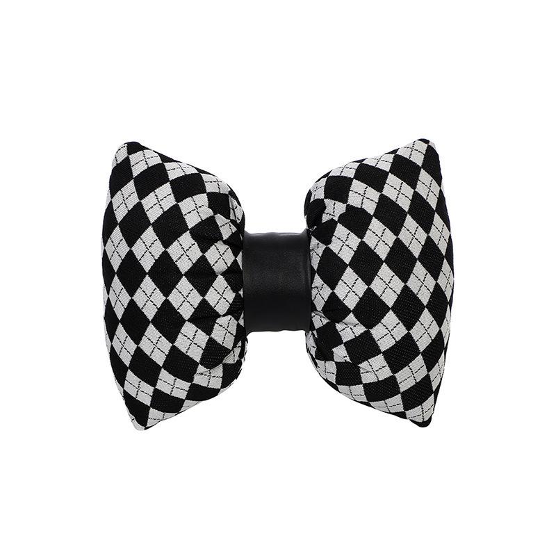 

Универсальная подушка на сиденье автомобиля с жаккардовым трикотажным ромбовидным узором - Противоскользящий, Модный аксессуар для салона автомобиля Standard