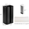 Tissue Box Dispenser Wall Mounted Stainless Steel Paper Towel Dispenser Holder for Bathroom and Kitchen