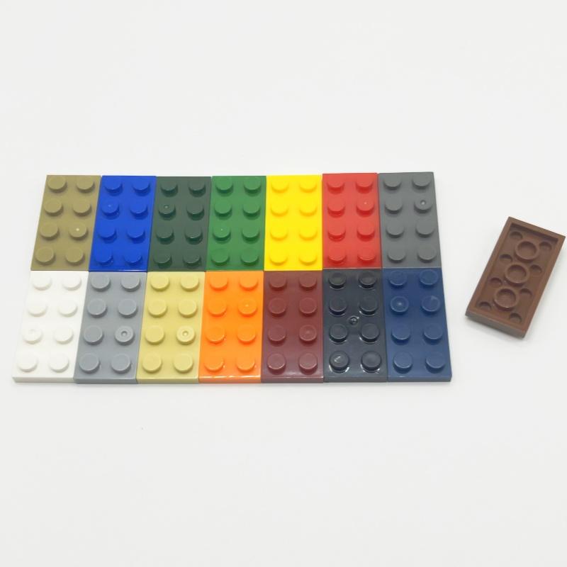 Lot 3020 Plate Thin Figure 2x4 Dots Bricks Toys For Technical Buildings Blocks Gift Compatible with Assemblage DIY MOC