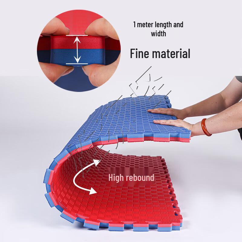 Xiongshiguai Interlocking Taekwondo and Gym Floor Mats