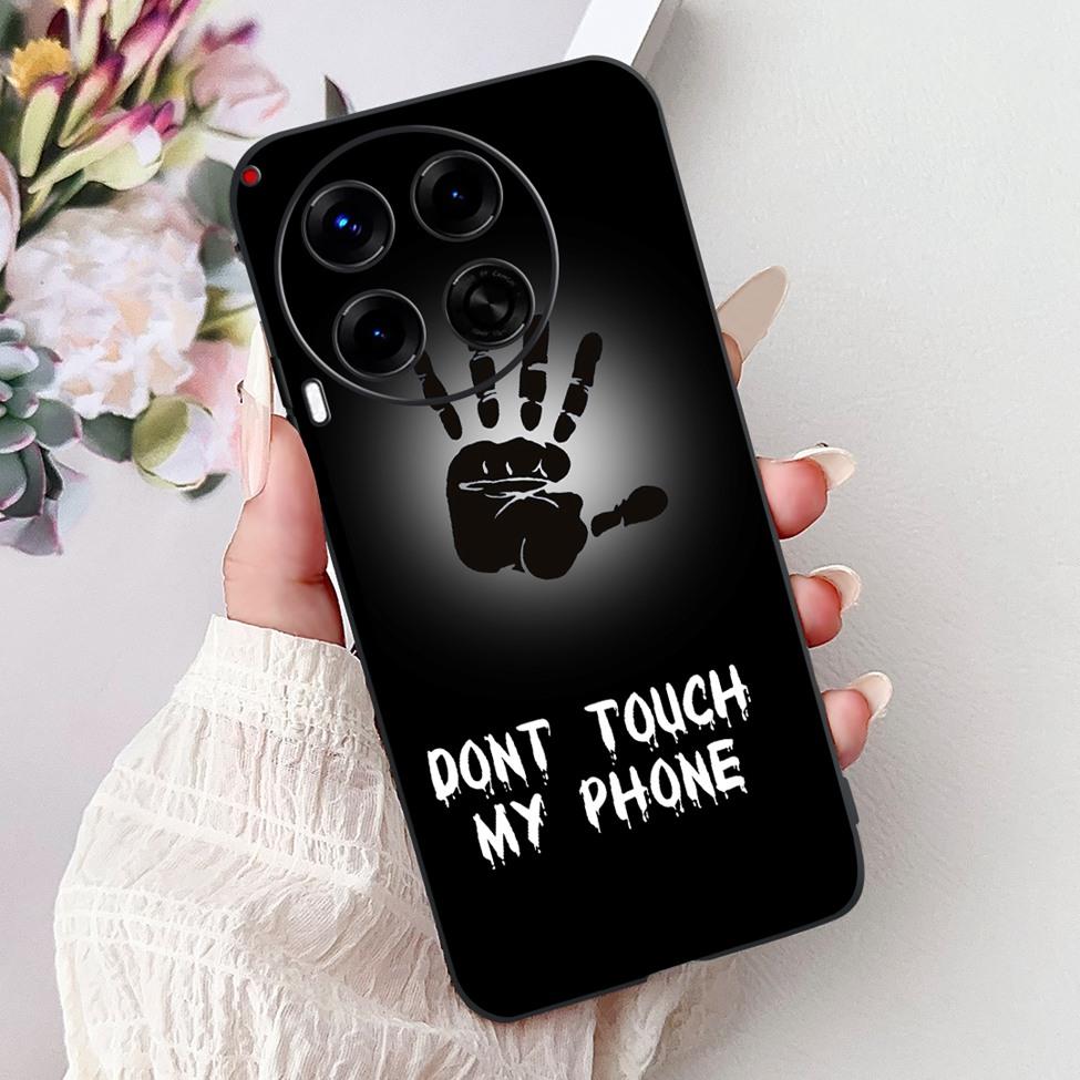 Black For Tecno Camon 30 CL6 CL6k Phone Case For Techno Camon 30 5G CL7 Cover Luxury Fashion Funny Cute Funny Painted Soft TPU