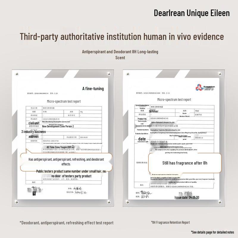 Unique Irene Green Tea Amber Deodorant Lotion