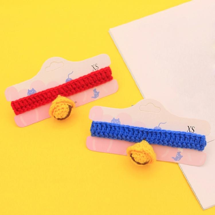 Neck Protective Collar Small Dog Collar Cat Necklace Winter Silent Bell Collar