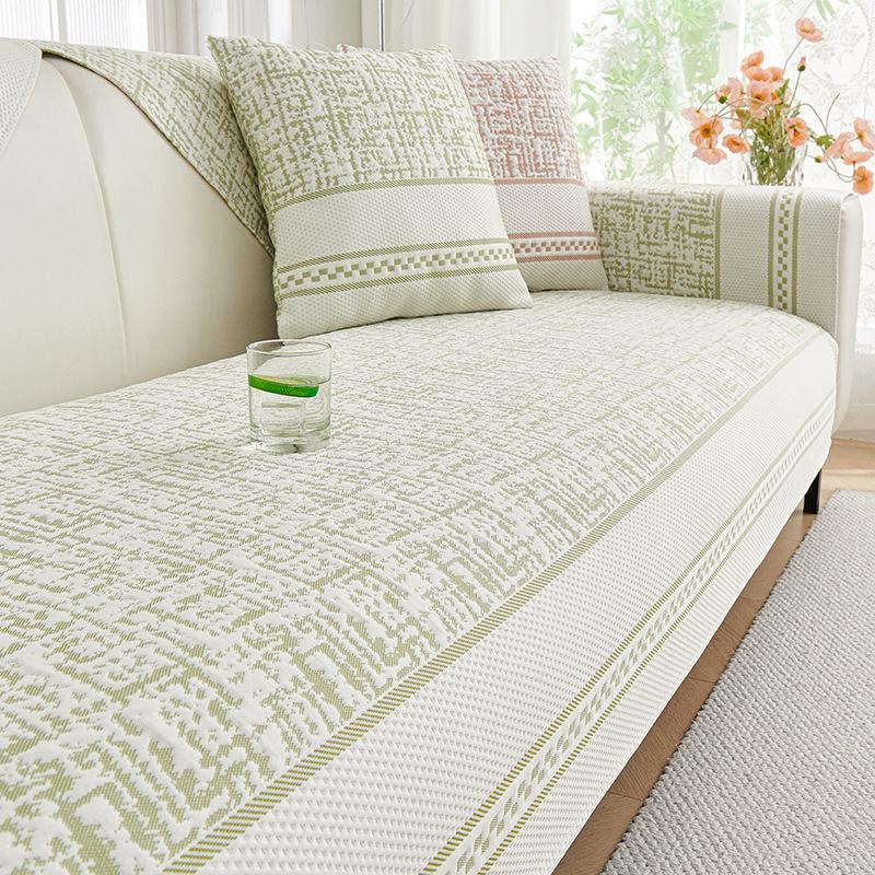 

Подушка для дивана из ледяного шелка, летняя нескользящая подушка для дивана, ощущение холода, подушка для сиденья на лето, летняя ткань 70-70