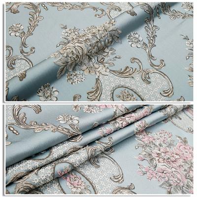 Tissu brodé de luxe vintage style chinois Brocart Satin Jacquard Tissu pour coudre Kimono Cheongsam Robe Patchwork