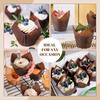 Muffin Paper Cups High Temperature Oilproof Baking Cups For Pastry Shops And Home Baking