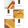 Multifunctional Iron Tray For Coffee Table Centerpieces Dessert Platter Snacks Plate Kitchen Counter Decoration