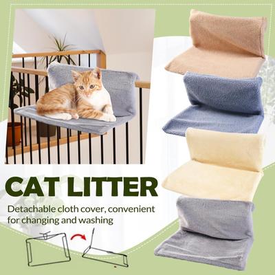 Plush L-shaped Cat , Cat Frame, Suspended Cat Bed, Cat , Hanging Bedside Stool, Cat Window Sill, Cat Mat