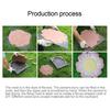 Garden Pavement Flower Shaped Decorative Stepping Stone Mold DIY Mould Tool