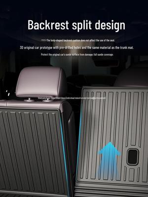 Leapmotor C10 Trunk Mat TPE Tail Box Accessory for 2024-2026 Models