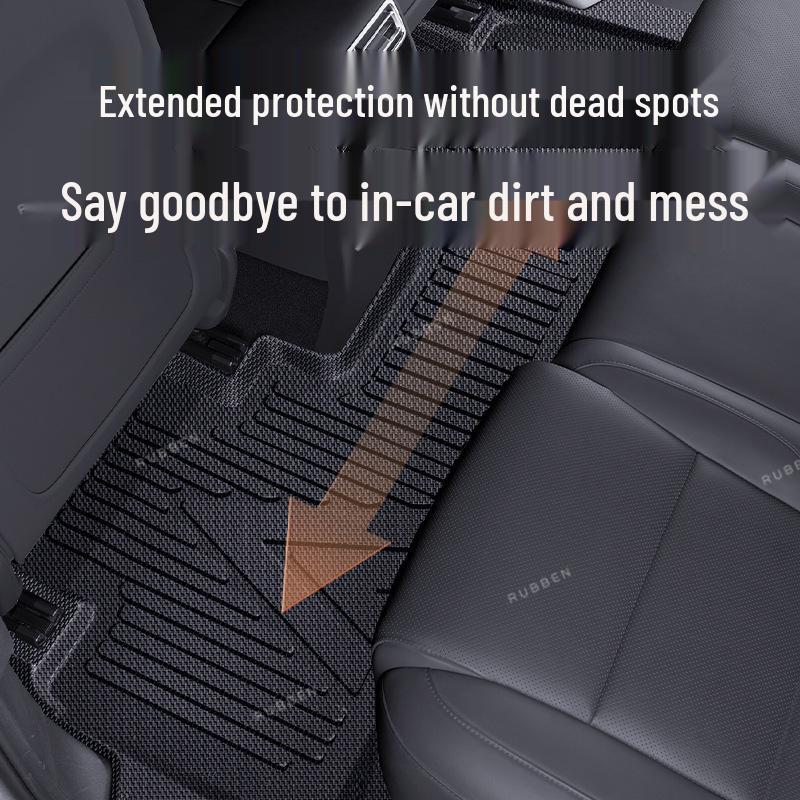 Xiaopeng G6 2024-2025 Custom TPE Door Sill & Full Coverage Double Layer Floor Mats