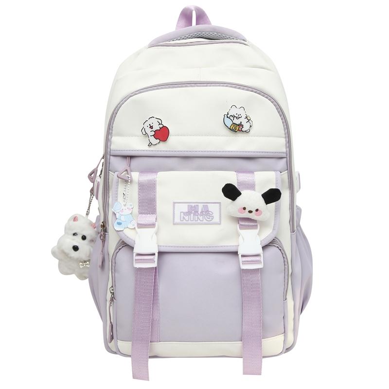 Junior School Bag Women's Large Capacity Lightweight Backpack